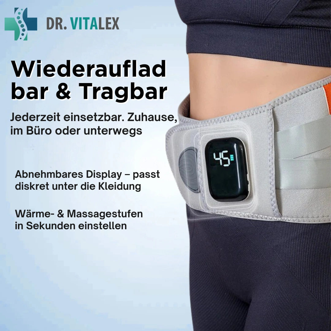 Dr. Vitalex OrthoBelt™ Pro 4-in-1 Rücken-Therapiegerät