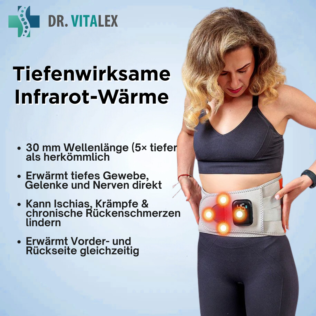 Dr. Vitalex OrthoBelt™ Pro 4-in-1 Rücken-Therapiegerät