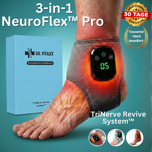 Dr. Vitalex 3-in-1 NeuroFlex™ Pro Fußmassagegerät