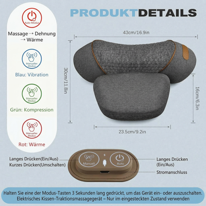 Dr. Vitalex CerviFlex™ Pro 3-in-1-Nackenmassagegerät